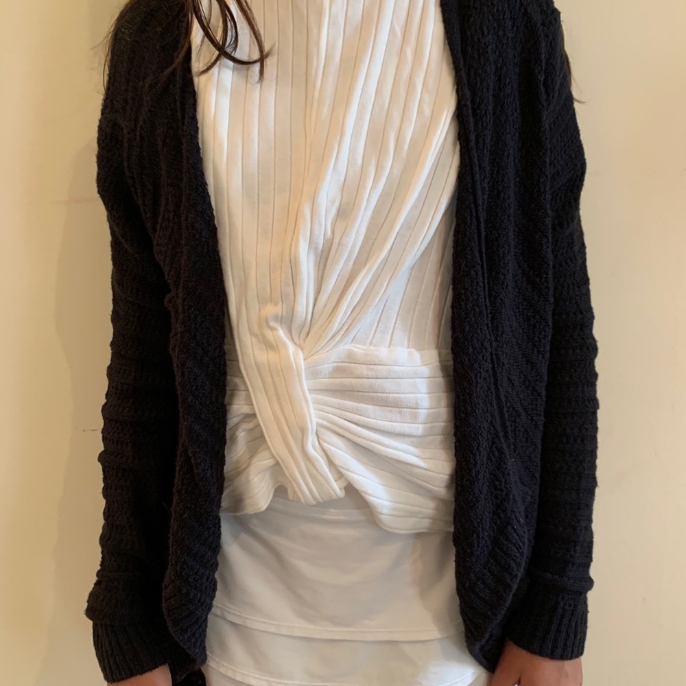 Knitted Black cardigan
